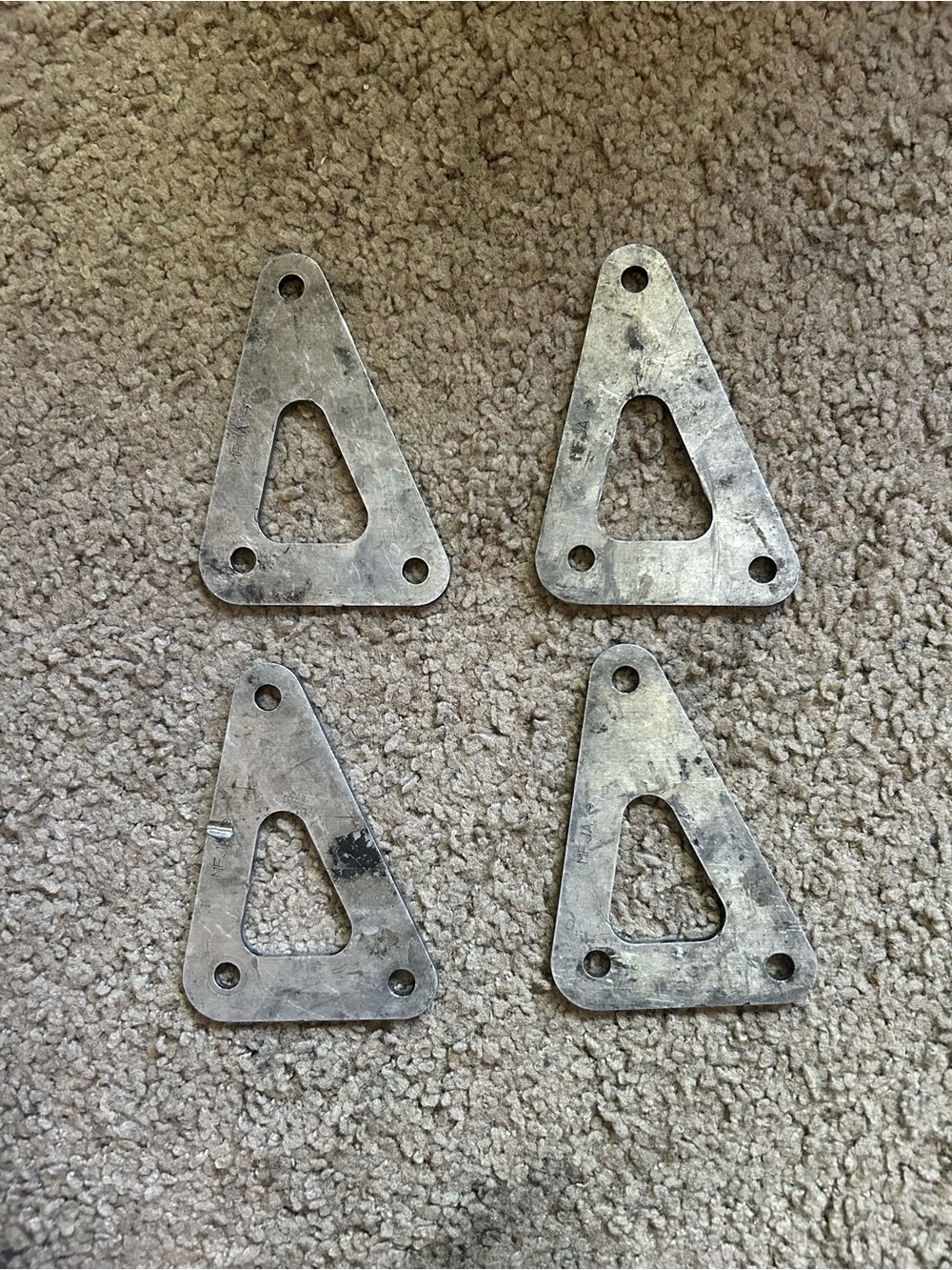 Lot of 4 2007-2026 Honda CBR600RR ABS Shock Linkage Arm Plate OEM 52461-MFJ-D00